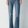 Denim Forum Jean évasé taille basse des années 2000