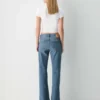 Denim Forum Jean évasé taille basse des années 2000