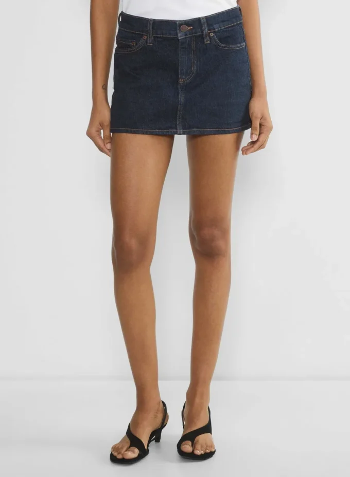 Denim Forum Jupe micro en denim Alba