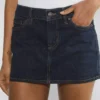Denim Forum Jupe micro en denim Alba