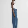 Denim Forum Kai Jean taille mi-haute à coupe ample et ajustée