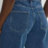 Denim Forum Kai Jean taille mi-haute à coupe ample et ajustée