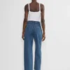 Denim Forum Kai Jean taille mi-haute à coupe ample et ajustée
