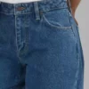 Denim Forum Kai Jean taille mi-haute à coupe ample et ajustée
