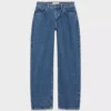 Denim Forum Kai Jean taille mi-haute à coupe ample et ajustée