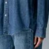 Denim Forum La chemise en denim confortable des années 80