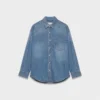 Denim Forum La chemise en denim confortable des années 80