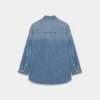 Denim Forum La chemise en denim confortable des années 80