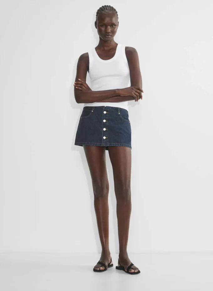 Denim Forum La jupe en denim Gisele Micro