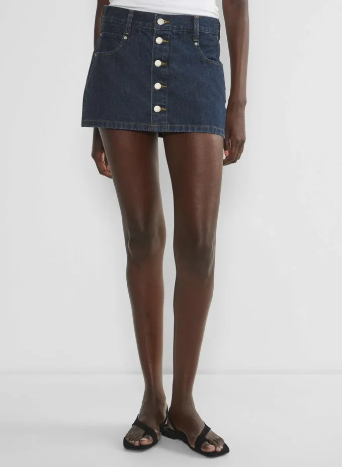 Denim Forum La jupe en denim Gisele Micro