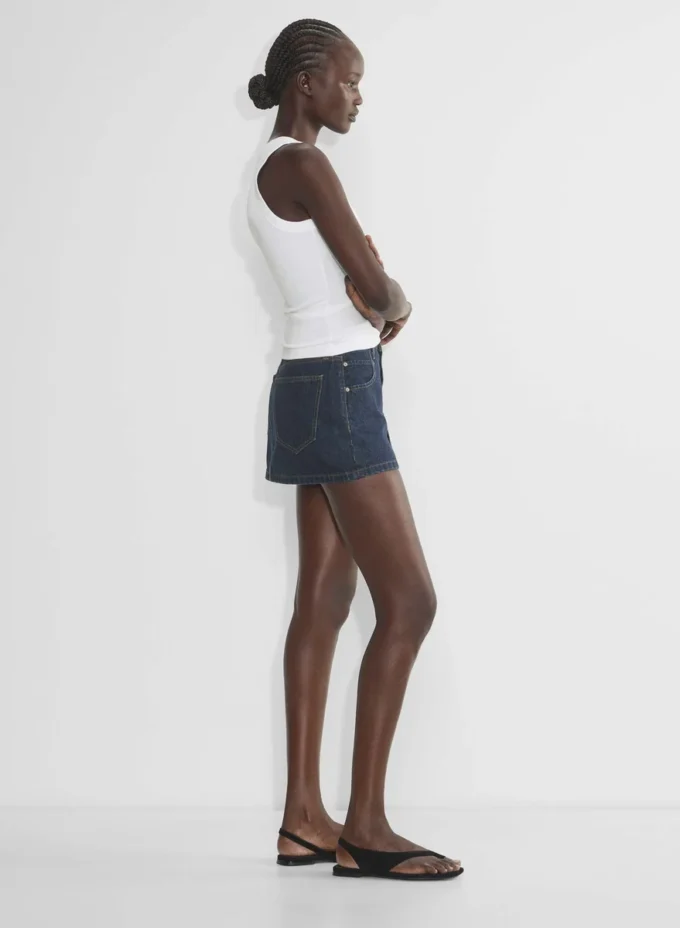 Denim Forum La jupe en denim Gisele Micro