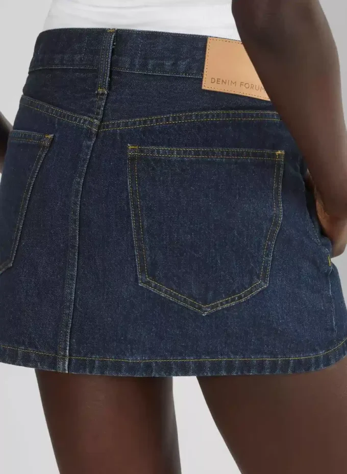 Denim Forum La jupe en denim Gisele Micro