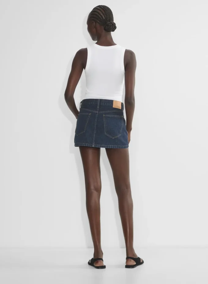 Denim Forum La jupe en denim Gisele Micro