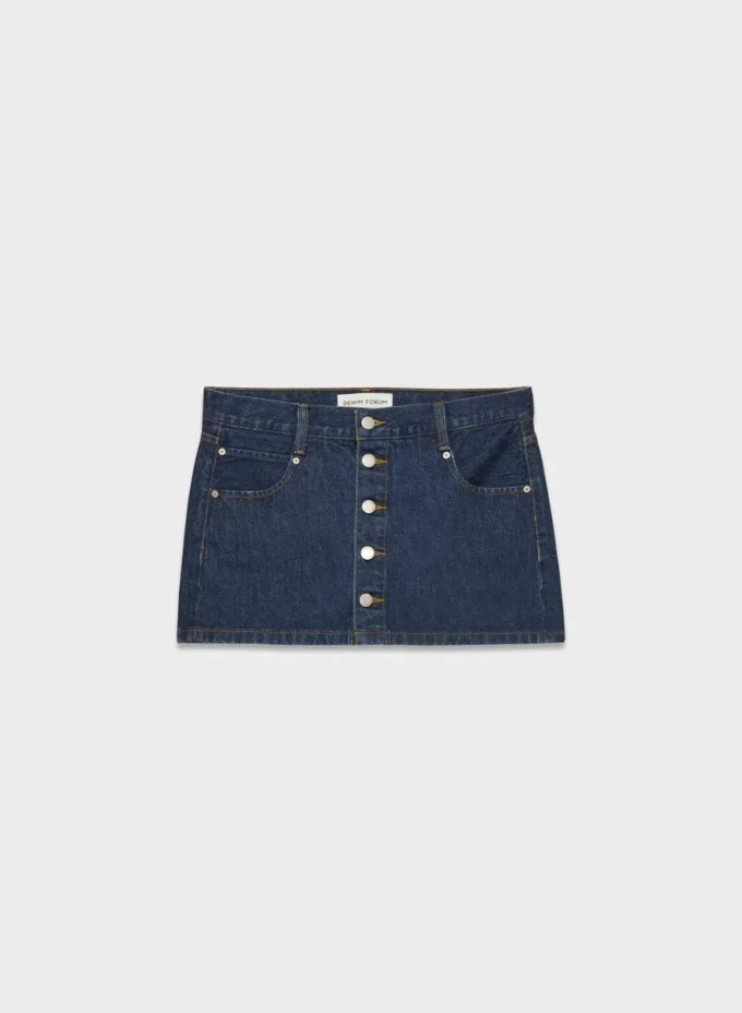 Denim Forum La jupe en denim Gisele Micro
