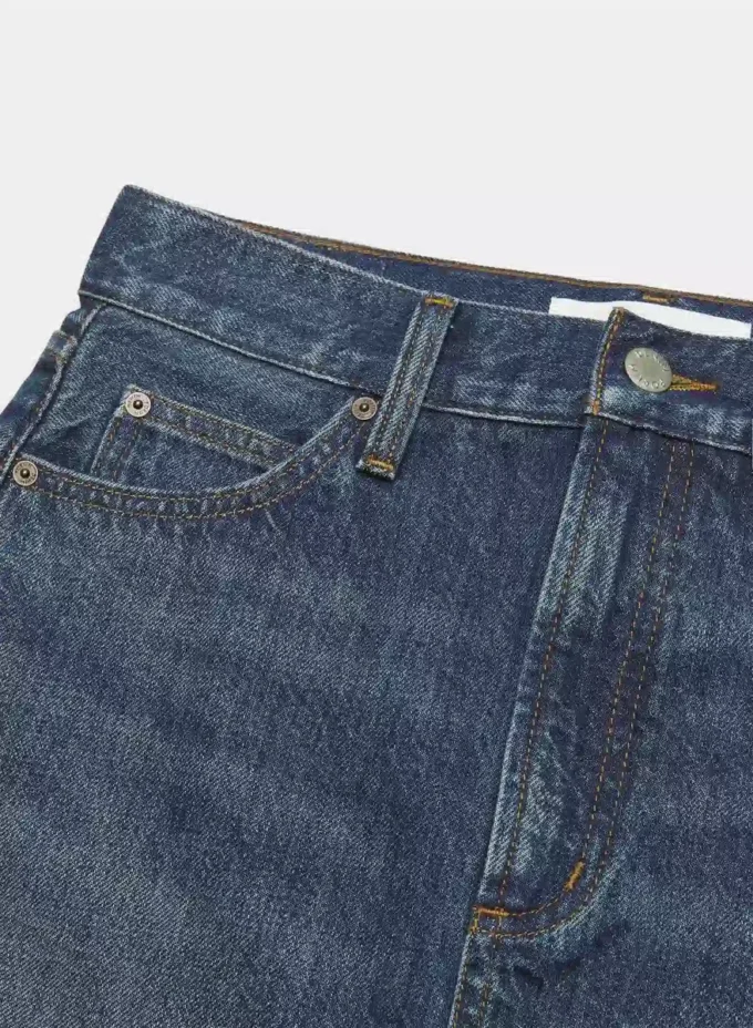 Denim Forum La jupe en denim Ricci des années 90