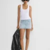 Denim Forum La jupe micro en denim vintage des années 90
