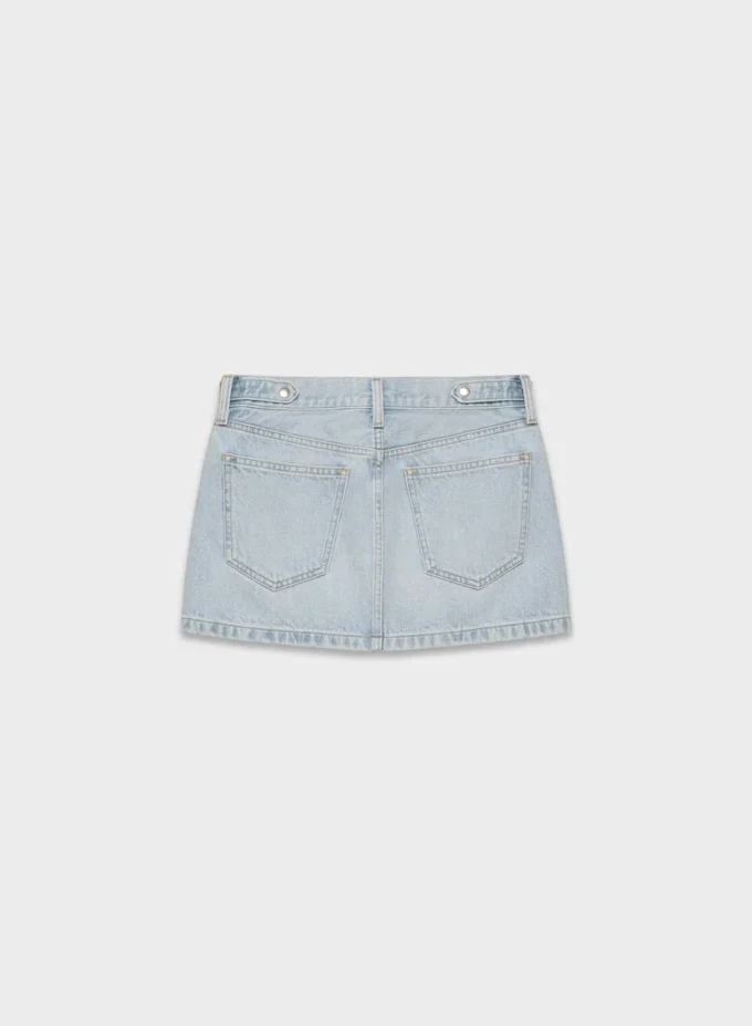 Denim Forum La jupe micro en denim vintage des années 90