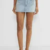 Denim Forum La jupe micro en denim vintage des années 90