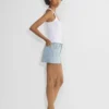 Denim Forum La jupe micro en denim vintage des années 90