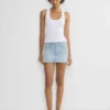 Denim Forum La jupe micro en denim vintage des années 90