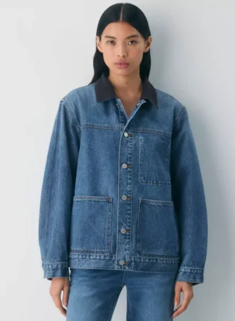 Denim Forum La veste chemise en denim Workwear