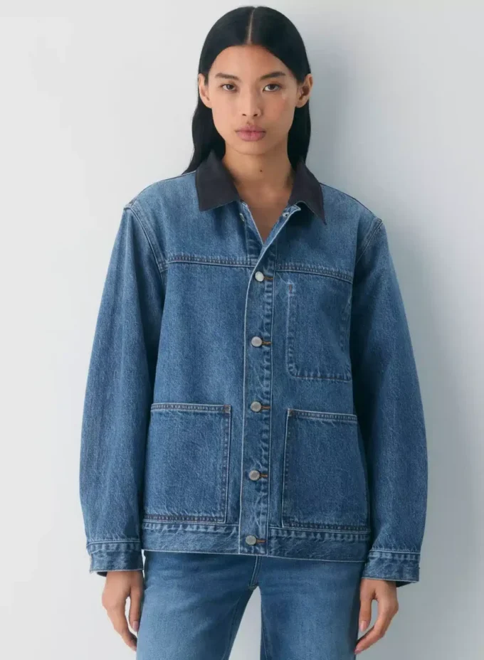 Denim Forum La veste chemise en denim Workwear