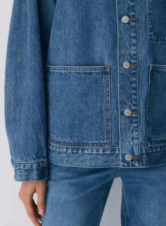 Denim Forum La veste chemise en denim Workwear