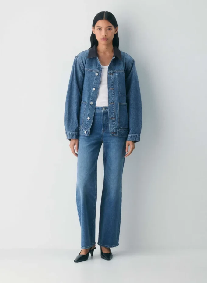 Denim Forum La veste chemise en denim Workwear