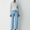 Denim Forum Lana Jean large taille mi-haute à coupe ajustée