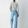 Denim Forum Lana Jean large taille mi-haute à coupe ajustée