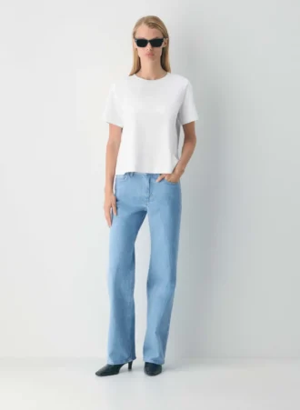 Denim Forum Lana Jean taille moyenne à jambes larges