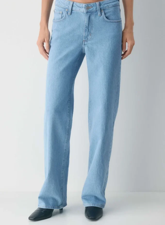 Denim Forum Lana Jean taille moyenne à jambes larges