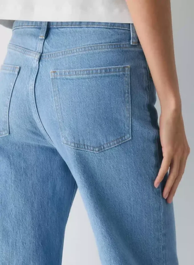 Denim Forum Lana Jean taille moyenne à jambes larges
