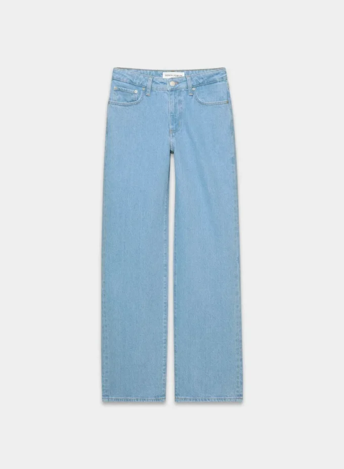 Denim Forum Lana Jean taille moyenne à jambes larges