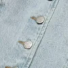 Denim Forum Le gilet en denim Mia des années 90