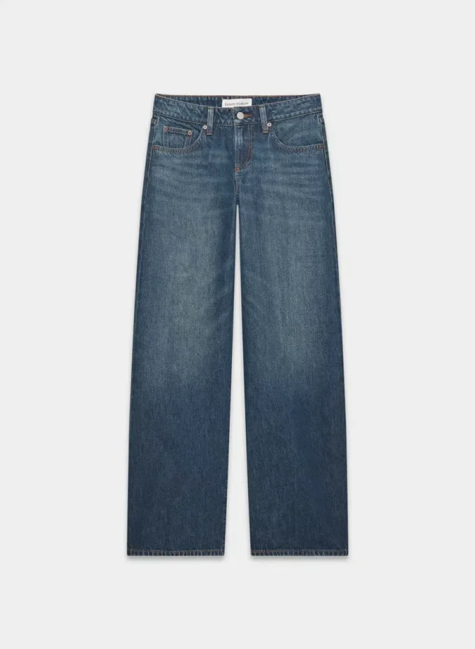 Denim Forum Le jean baggy taille basse des années 90