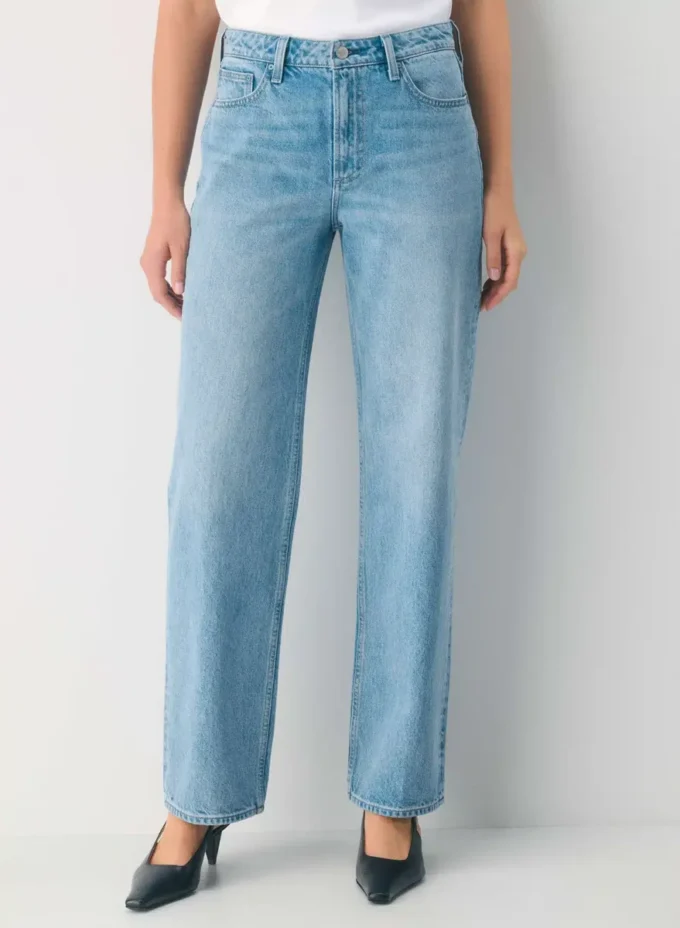 Denim Forum Le jean baggy taille basse Iggy à coupe ajustée