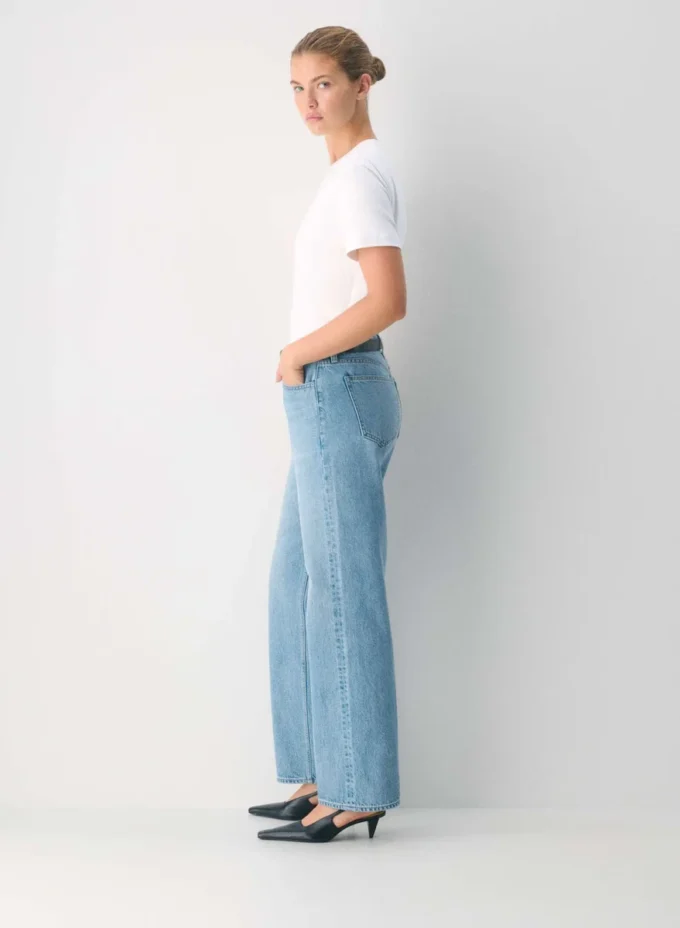 Denim Forum Le jean baggy taille basse Iggy à coupe ajustée
