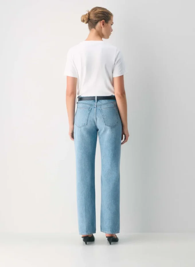 Denim Forum Le jean baggy taille basse Iggy à coupe ajustée