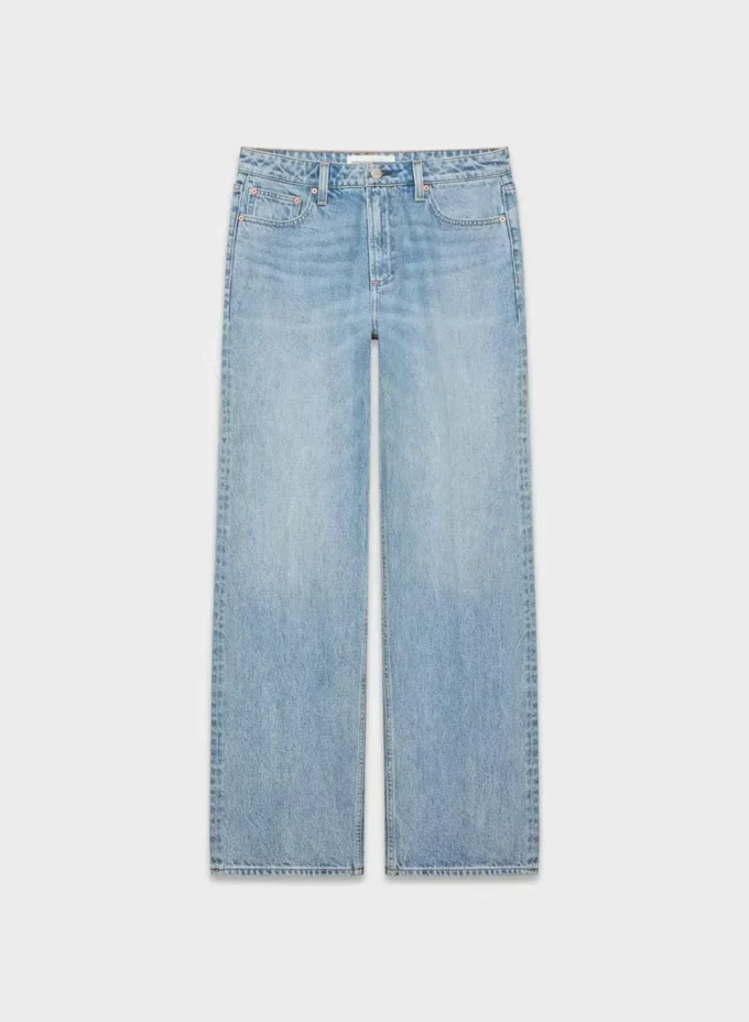 Denim Forum Le jean baggy taille basse Iggy à coupe ajustée