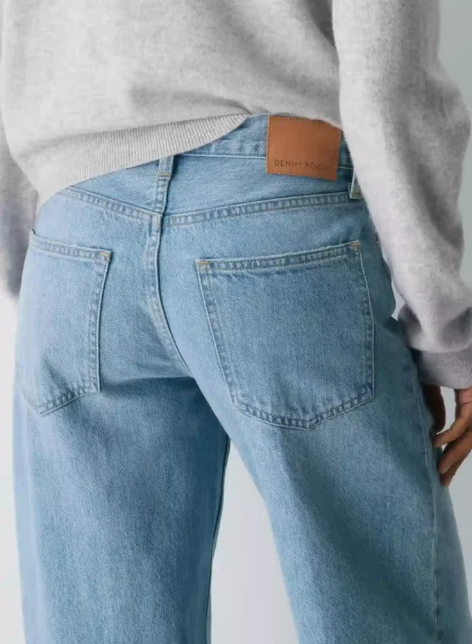 Denim Forum Le jean baggy taille basse vintage des années 90