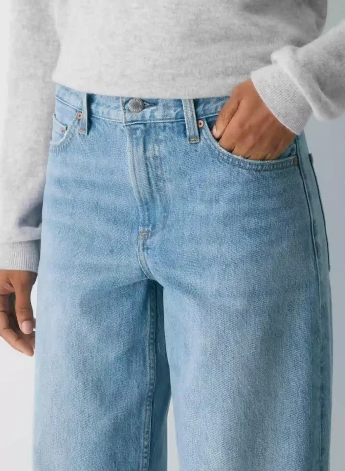 Denim Forum Le jean baggy taille basse vintage des années 90