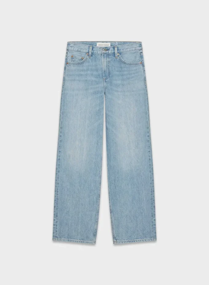 Denim Forum Le jean baggy taille basse vintage des années 90