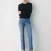 Denim Forum Le jean bootcut taille haute ajusté des années 90