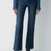 Denim Forum Le jean bootcut taille haute Chloe