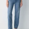 Denim Forum Le jean droit taille haute Arlo