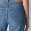 Denim Forum Le jean droit taille haute Arlo