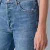 Denim Forum Le jean droit taille haute Arlo