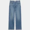 Denim Forum Le jean droit taille haute Arlo