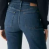 Denim Forum Le jean droit taille moyenne 90s Snatched